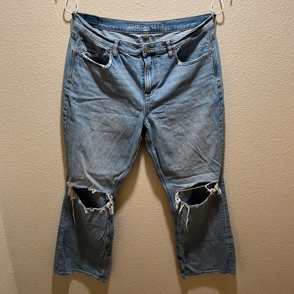 American Eagle Ripped Denim Jeans